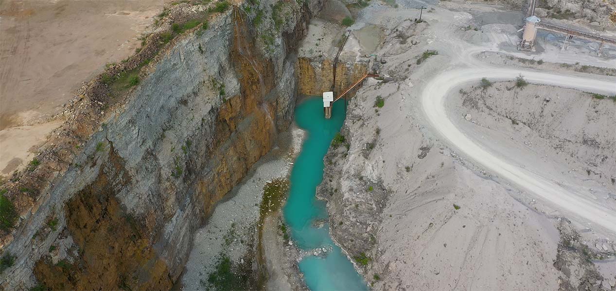 Quarry Aerial View